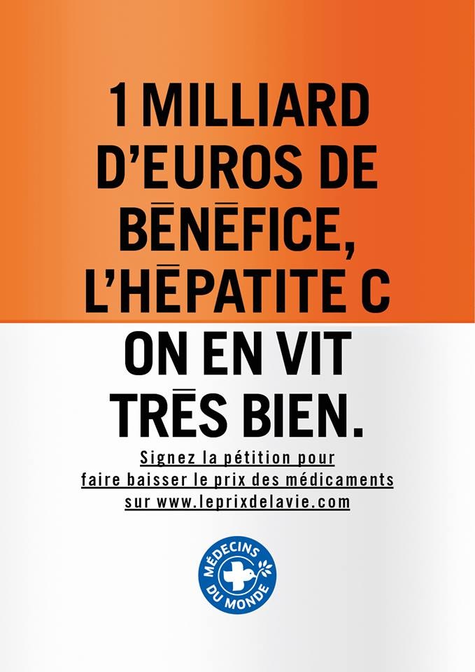 Campagne incisive de Médecins du Monde contre les laboratoires pharmaceutiques